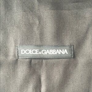 1 Dolce & Gabbana Classic Black Fabric